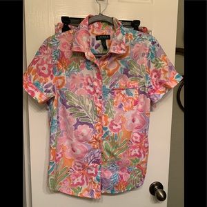 Ralph Lauren boxer short pajama set